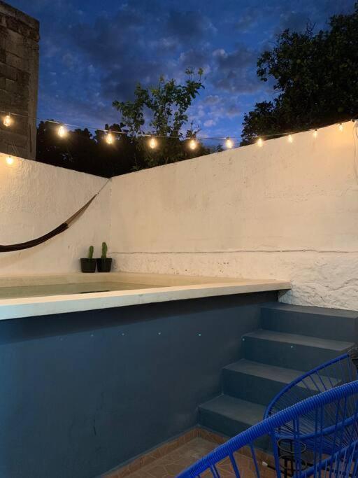 Casita Azul Colonial En El Centro De Merida. Eksteriør bilde
