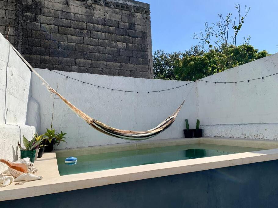 Casita Azul Colonial En El Centro De Merida. Eksteriør bilde