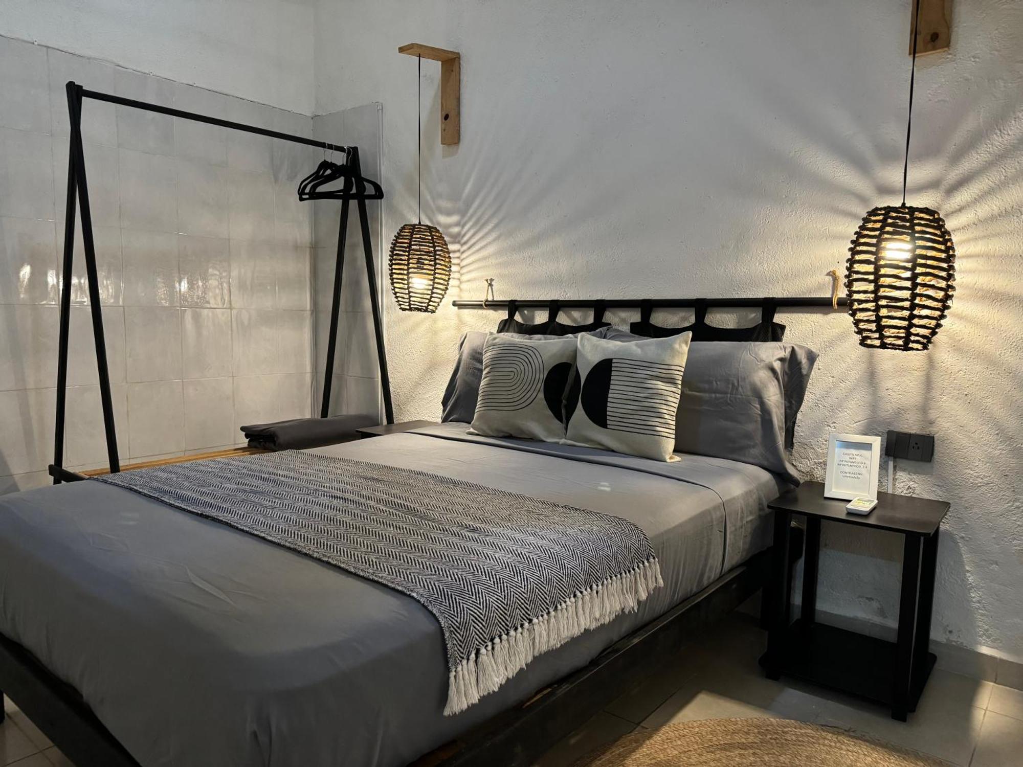 Casita Azul Colonial En El Centro De Merida. Eksteriør bilde