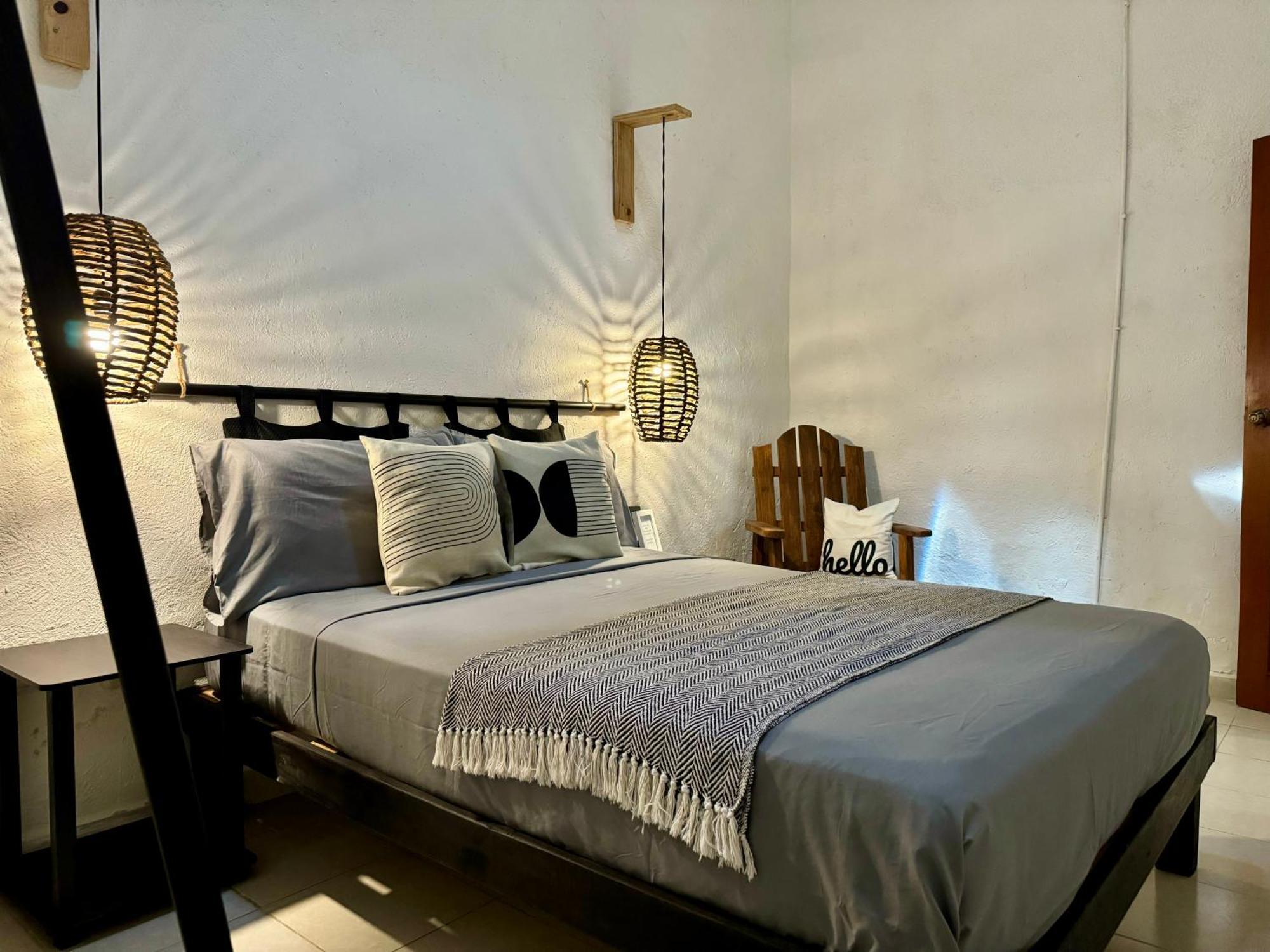 Casita Azul Colonial En El Centro De Merida. Eksteriør bilde