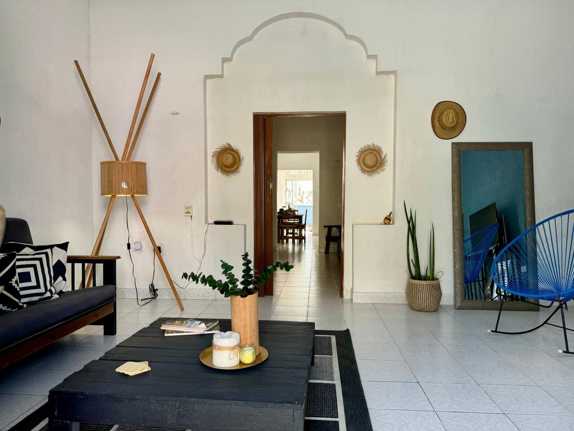 Casita Azul Colonial En El Centro De Merida. Eksteriør bilde