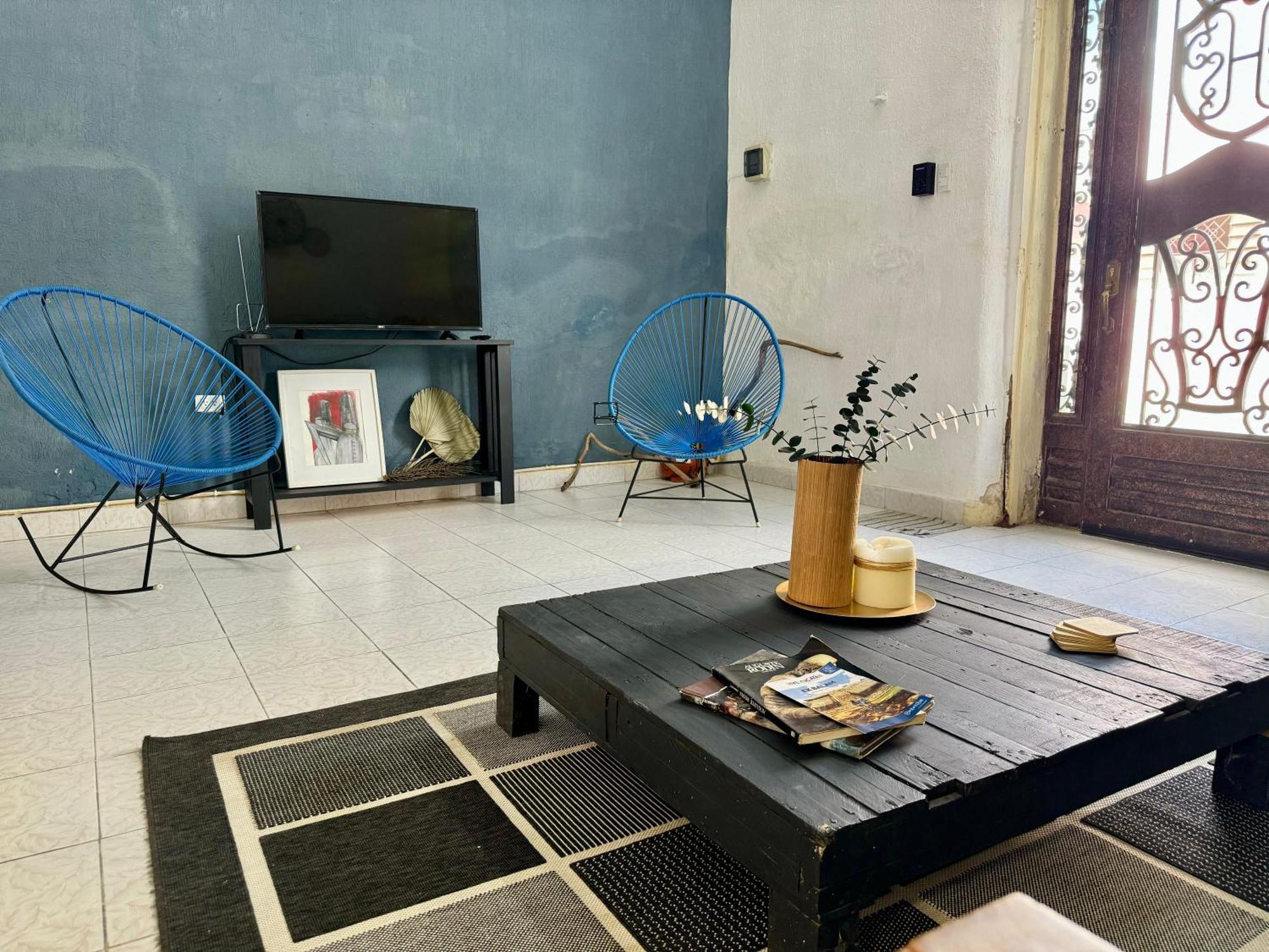 Casita Azul Colonial En El Centro De Merida. Eksteriør bilde
