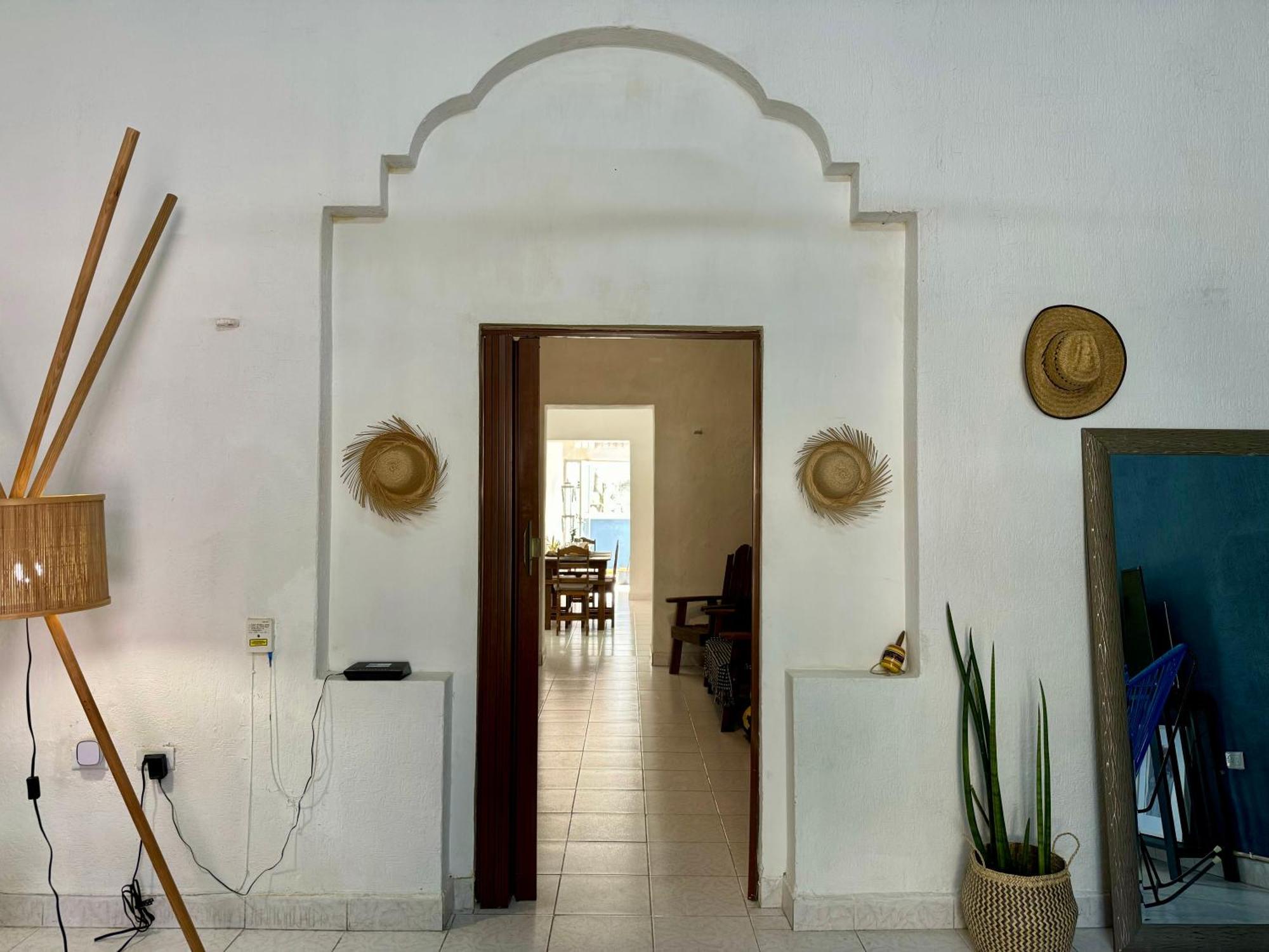 Casita Azul Colonial En El Centro De Merida. Eksteriør bilde